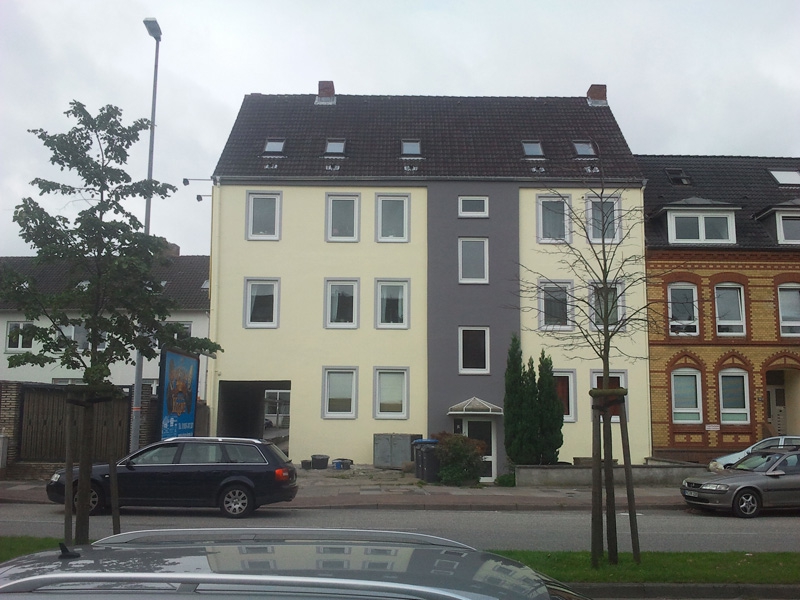 Fassadensanierung Mehrfamilienhaus